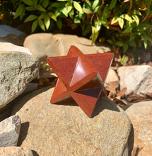 Load image into Gallery viewer, Red Jasper Merkaba.