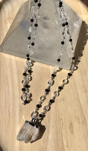 Load image into Gallery viewer, Clear Quartz Wire Necklace