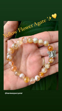 Load image into Gallery viewer, Yellow Flower Agate With Butterfly