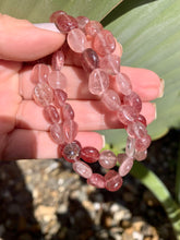 Load image into Gallery viewer, Strawberry Quartz Bracelet