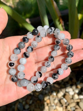 Load image into Gallery viewer, Black Tourmaline Rutilated in Clear Quartz