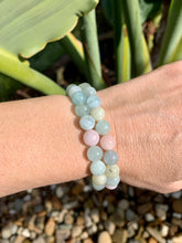 Load image into Gallery viewer, Rainbow Morganite Beryl Bracelet