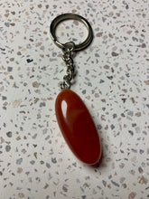 Load image into Gallery viewer, Carnelian Key Charm