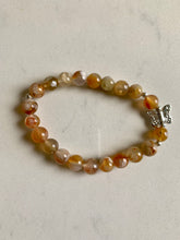 Load image into Gallery viewer, Yellow Flower Agate With Butterfly