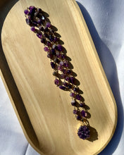 Load image into Gallery viewer, Amethyst Druzy Wire Necklace.
