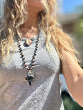 Load image into Gallery viewer, Pietersite Wire Necklace.