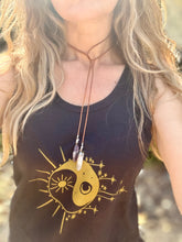 Load image into Gallery viewer, Boho Necklace ~ Amethyst & Clear Quartz ~