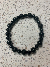 Load image into Gallery viewer, Black Obsidian & Black Onyx Bracelet