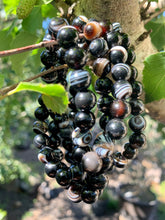 Load image into Gallery viewer, Banded Onyx Bracelet