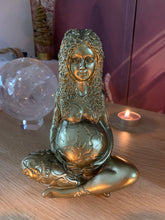 Load image into Gallery viewer, Mother Earth in Gold, AKA Gaia