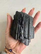 Load image into Gallery viewer, Black Tourmaline Raw Chunks