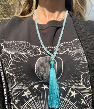 Load image into Gallery viewer, Aquamarine Mala 108 Beads