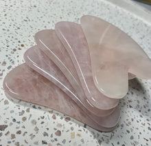 Load image into Gallery viewer, Quartz ~ Rose Quartz Gua Sha ~