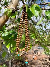 Load image into Gallery viewer, Wooden Mala Bead Necklace/ Bracelet

