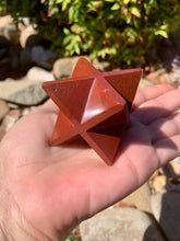 Load image into Gallery viewer, Red Jasper Merkaba.