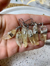 Load image into Gallery viewer, Natural Citrine Earrings