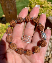 Load image into Gallery viewer, Rudraksha 5 Mukhi Mala Bracelet