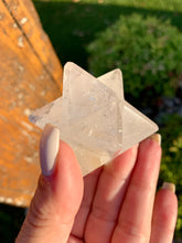 Load image into Gallery viewer, Clear Quartz Merkaba