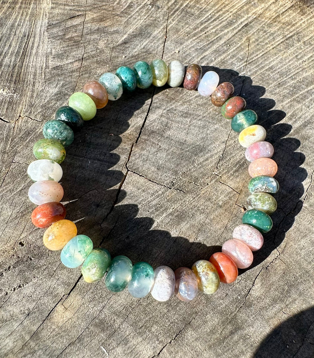 Indian Agate Bracelet