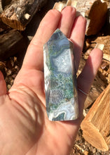 Load image into Gallery viewer, Tower ~ Moss Agate  ~ Tower
