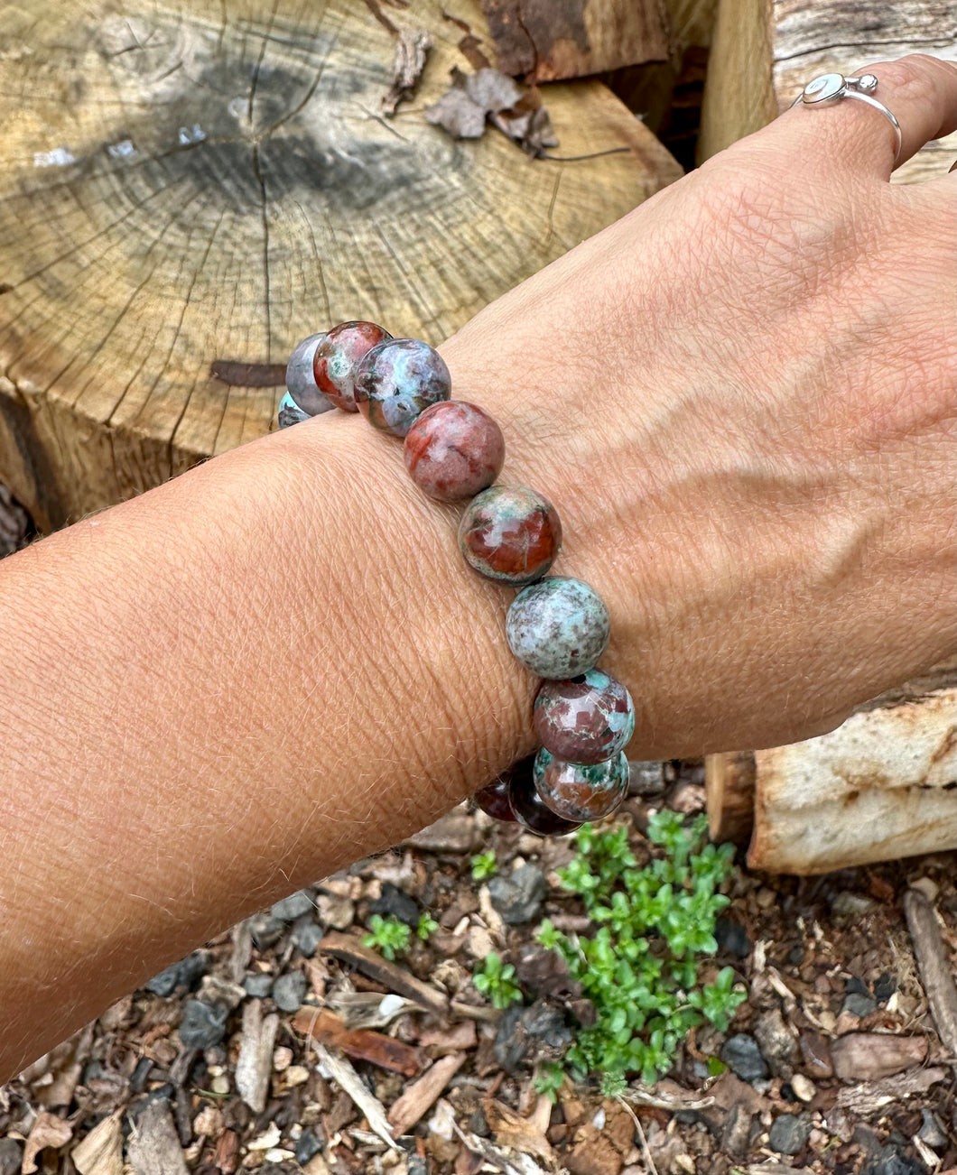 Eclogite Bracelet