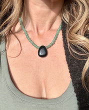 Load image into Gallery viewer, Green Goldstone With Green Aventurine Necklace
