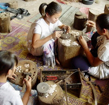 Load image into Gallery viewer, Karen Hill Tribe with  Rose Quartz
