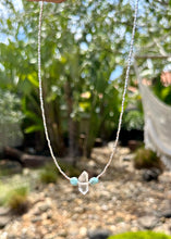 Load image into Gallery viewer, Hill Tribe With Herkimer Diamond &amp; Larimar
