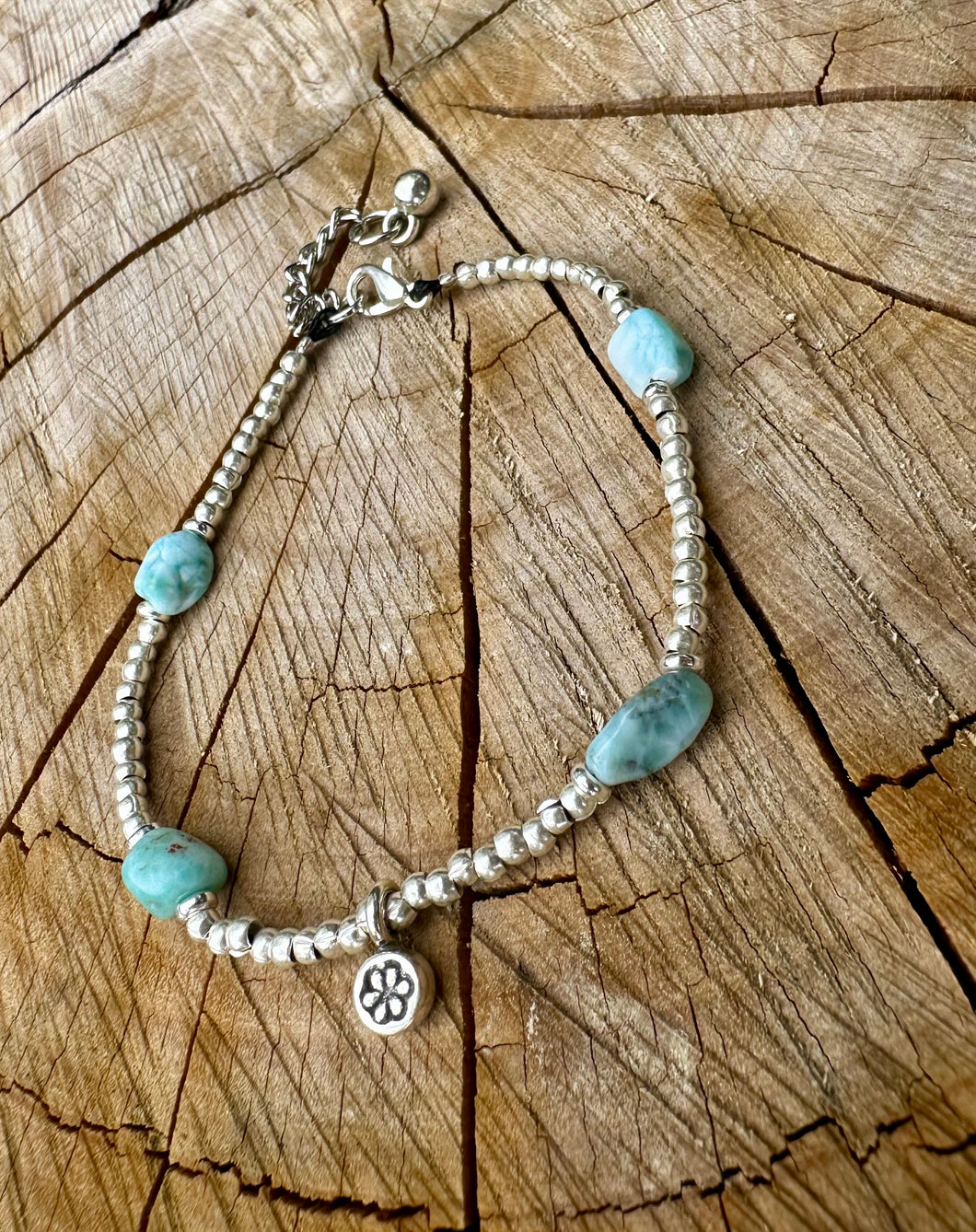 Karen Hill Tribe With Larimar