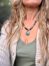 Load image into Gallery viewer, African Turquoise Necklace
