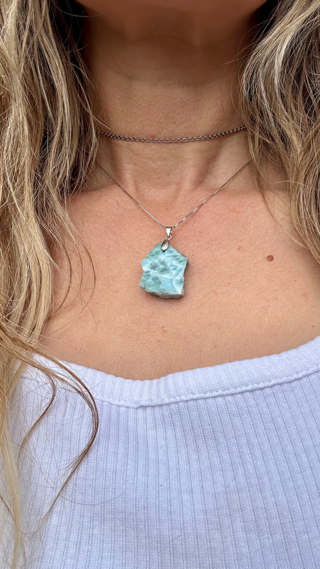 Larimar Necklace