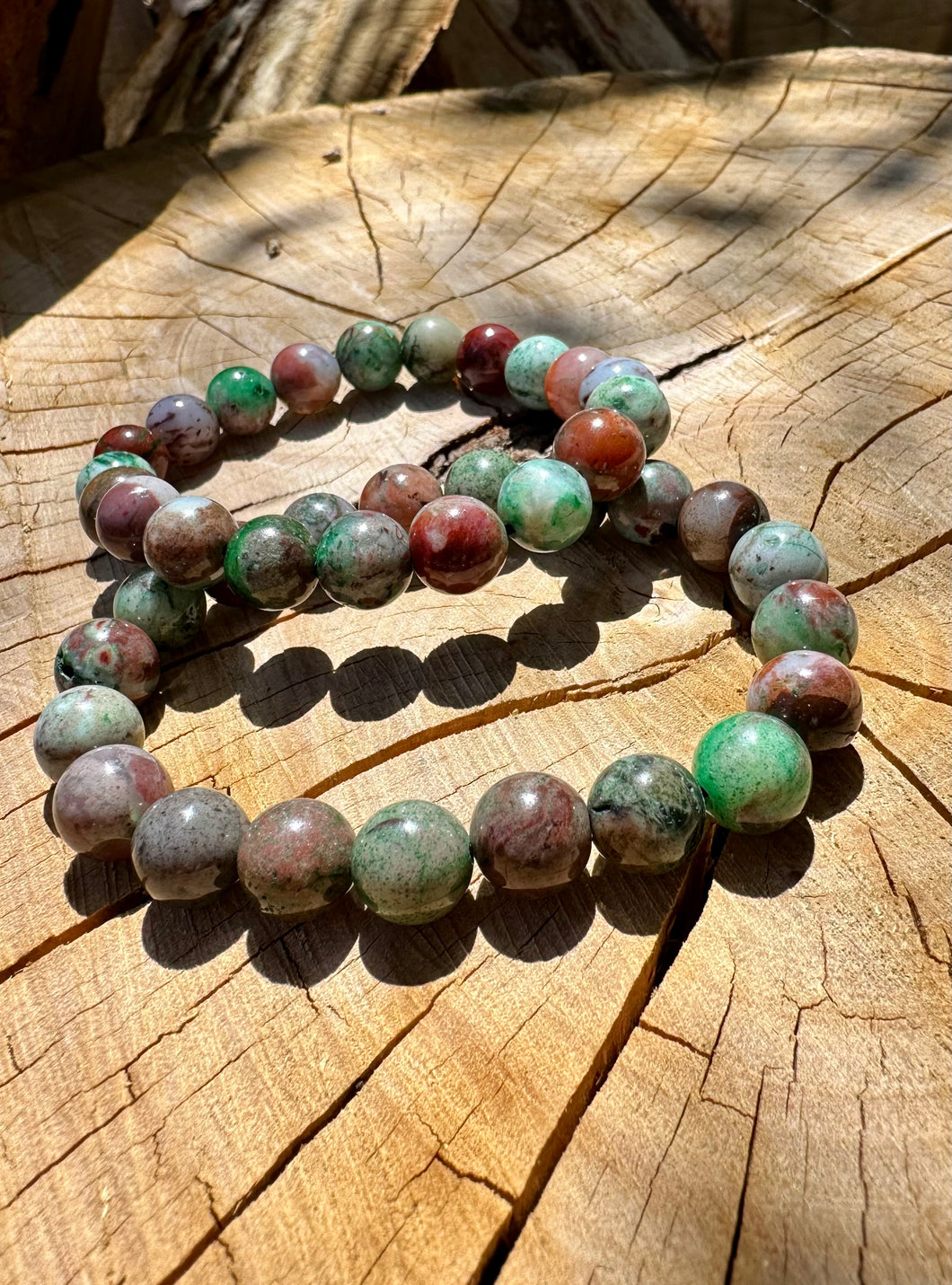 Eclogite Bracelet