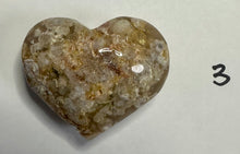 Load image into Gallery viewer, Flower Agate Hearts ~ From $ 19 ~
