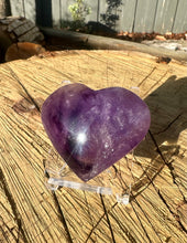 Load image into Gallery viewer, Amethyst Puffy Heart
