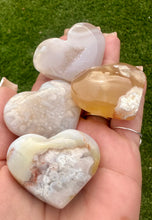 Load image into Gallery viewer, Flower Agate Hearts ~ $7 Hearts ~
