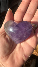 Load image into Gallery viewer, Amethyst  Puffy Heart
