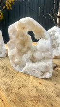 Load image into Gallery viewer, Clear Quartz Geode Tower
