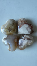 Load image into Gallery viewer, Flower Agate Hearts ~ $8 Hearts ~
