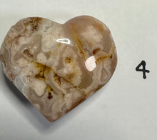 Load image into Gallery viewer, Flower Agate Hearts ~ From $ 19 ~
