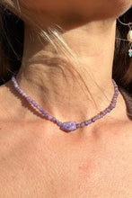 Load image into Gallery viewer, Lepidolite With Charoite Choker Necklace
