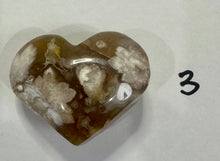 Load image into Gallery viewer, Flower Agate Hearts ~ $10 Hearts ~
