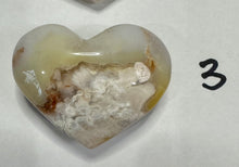 Load image into Gallery viewer, Flower Agate Hearts ~ $7 Hearts ~
