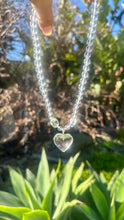 Load image into Gallery viewer, Clear Quartz With Heart Necklace
