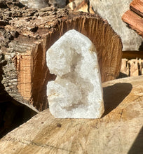 Load image into Gallery viewer, Clear Quartz Geode Tower
