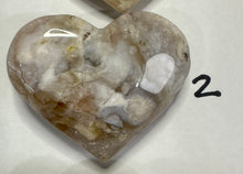 Load image into Gallery viewer, Flower Agate Hearts ~ $14 Hearts ~
