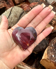 Load image into Gallery viewer, Mookaite Puffy Heart
