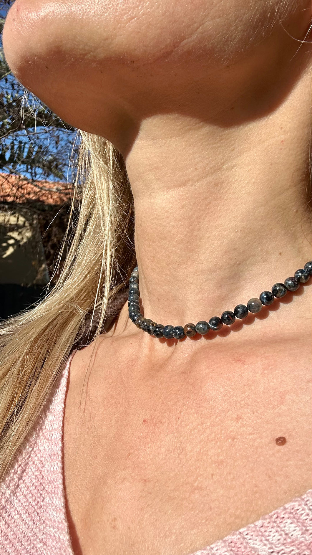 Pietersite Choker Necklace