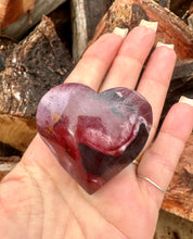 Load image into Gallery viewer, Mookaite Puffy Heart
