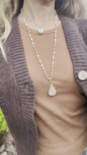 Load and play video in Gallery viewer, Sunstone Wire Necklace
