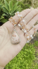 Load and play video in Gallery viewer, Sunstone Wire Necklace
